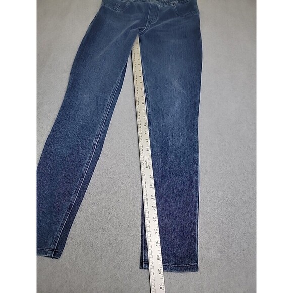 Spanx Jeans Womens Large 30x29 Skinny Mid Rise Light Blue Stretch Modern City - Picture 2 of 15